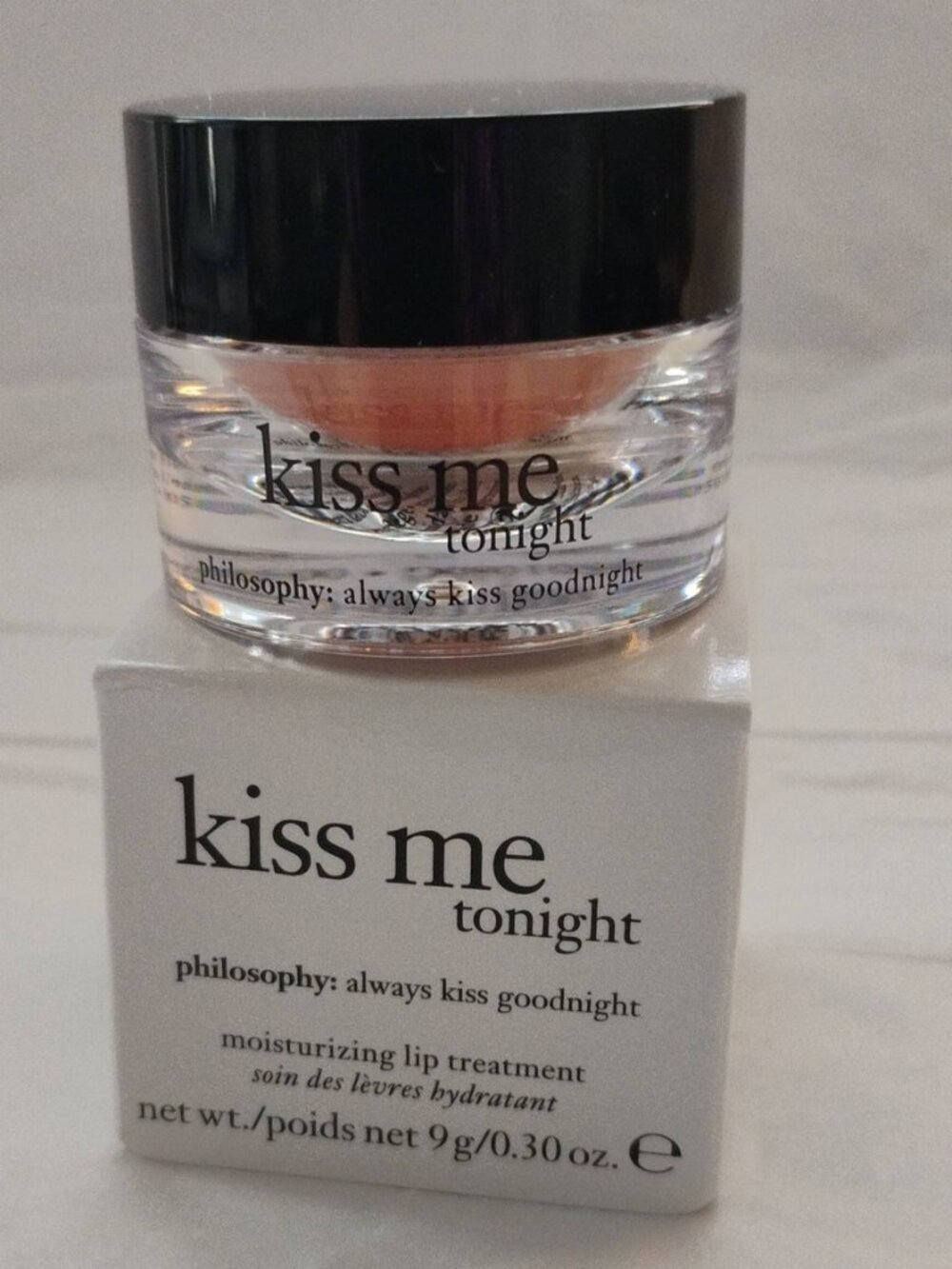 Philosophy Kiss Me Tonight Lip Balm Treatment Full Size 0.3 Oz. -NWT